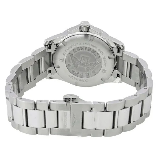Original Longines Conquest Silver Dial Ladies 2950 mm Watch L33764766 JMS always Watches Original Longines Conquest Silver Dial Ladies 2950 mm Watch L33764766 JMS always Watches
