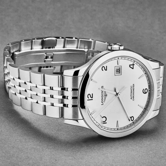 Original Longines Record Automatic Silver Dial Watch L28204766 JMS always Watches Original Longines Record Automatic Silver Dial Watch L28204766 JMS always Watches