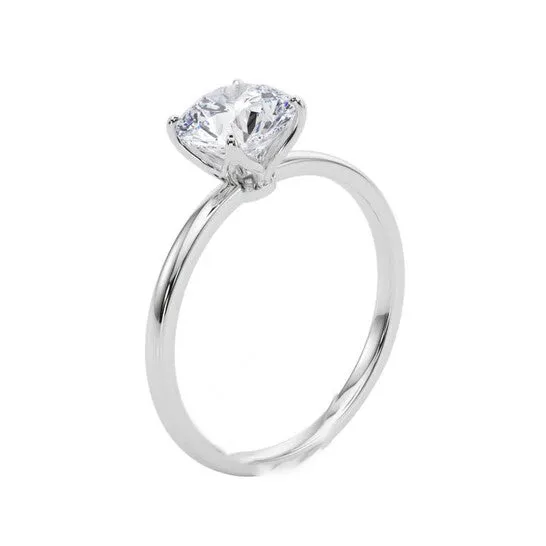Original Maulijewels 150 Carat Diamond Moissanite Solitaire Engagement Rings For Women In 18K White Gold JMS always PreStyled Sets Original Maulijewels 150 Carat Diamond Moissanite Solitaire Engagement Rings For Women In 18K White Gold JMS always PreStyled Sets