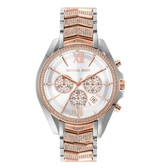 Original Michael Kors Whitney Chronograph Quartz Crystal White Dial Ladies Watch MK7225 JMS always Watches Original Michael Kors Whitney Chronograph Quartz Crystal White Dial Ladies Watch MK7225 JMS always Watches
