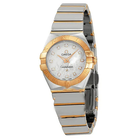 Original Omega Constellation Rose Gold Mother of Pearl Diamond Ladies Watch 12320246055003 JMS always Watches Original Omega Constellation Rose Gold Mother of Pearl Diamond Ladies Watch 12320246055003 JMS always Watches