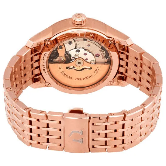 Original Omega De Ville Chronometer Silver Dial 18K Rose Gold Mens Watch OM43150412102001 JMS always Earrings Original Omega De Ville Chronometer Silver Dial 18K Rose Gold Mens Watch OM43150412102001 JMS always Earrings