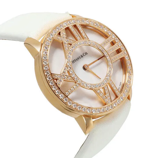 Original Preowned Tiffany Atlas Quartz Diamond White Dial Ladies Watch Z19011030E20A40B JMS always Watches Original Preowned Tiffany Atlas Quartz Diamond White Dial Ladies Watch Z19011030E20A40B JMS always Watches