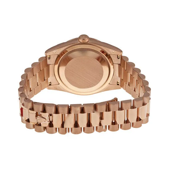 Original Rolex DayDate Champagne Dial 18K Everose Gold President Automatic Ladies Watch 118235CDP JMS always PreStyled Sets Original Rolex DayDate Champagne Dial 18K Everose Gold President Automatic Ladies Watch 118235CDP JMS always PreStyled Sets