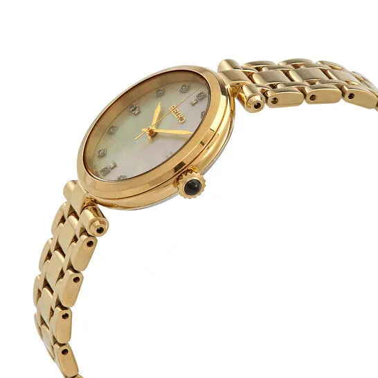Original Seiko Quartz Crystal White Dial Ladies Watch SRZ536P1 JMS always Watches Original Seiko Quartz Crystal White Dial Ladies Watch SRZ536P1 JMS always Watches