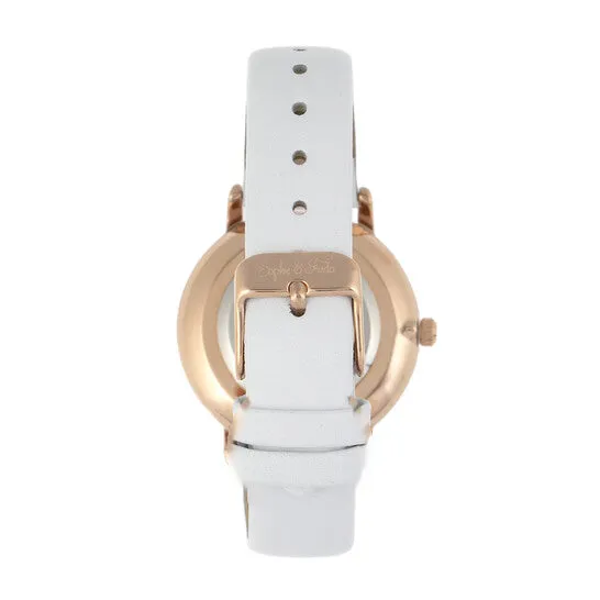Original Sophie And Freda Breckenridge Quartz White Dial Ladies Watch SF4706 JMS always Watches Original Sophie And Freda Breckenridge Quartz White Dial Ladies Watch SF4706 JMS always Watches