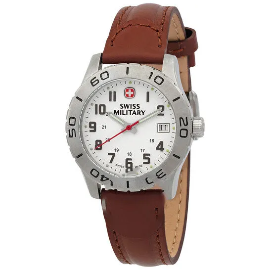 Original Swiss Military Grenadier Quartz White Dial Ladies Watch 0721301 JMS always Watches Original Swiss Military Grenadier Quartz White Dial Ladies Watch 0721301 JMS always Watches