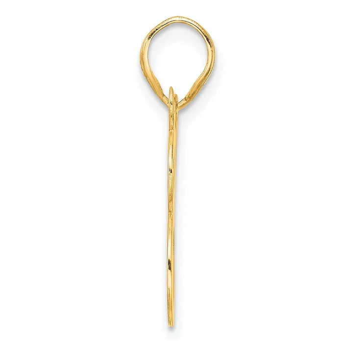 PreStyled Sets 14k Yellow Gold Polished Number 38 Pendant Goldia