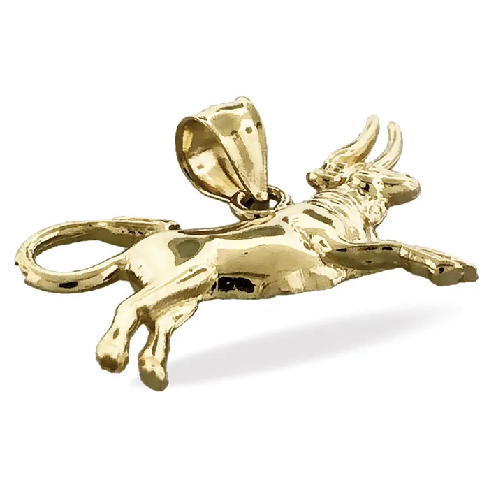 PreStyled Sets Goldia 14K Gold Zodiac Taurus Pendant