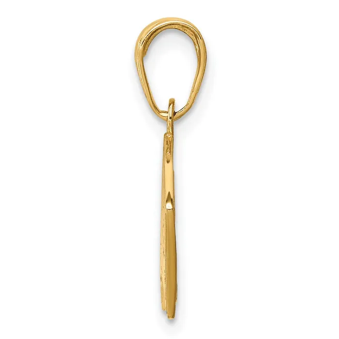 PreStyled Sets Goldia 14k Yellow Gold Aces Playing Cards Pendant