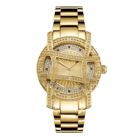 PreStyled Sets JMS always Original JBW 10 YR Anniversary Womens Olympia 020 ctw Diamond 18K Goldplated Watch JB621410B PreStyled Sets JMS always Original JBW 10 YR Anniversary Womens Olympia 020 ctw Diamond 18K Goldplated Watch JB621410B