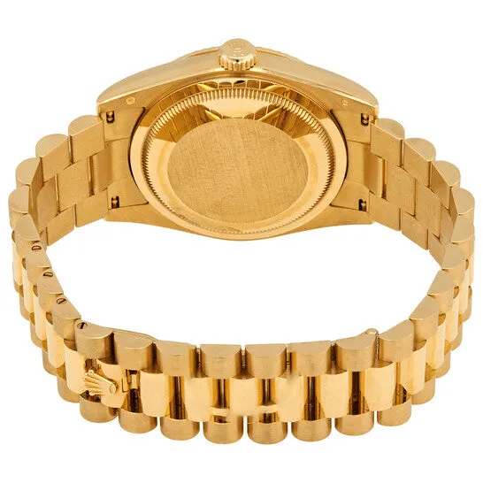 PreStyled Sets JMS always Original Rolex DayDate Black Dial 18K Yellow Gold President Automatic Mens Watch 118238BKDP PreStyled Sets JMS always Original Rolex DayDate Black Dial 18K Yellow Gold President Automatic Mens Watch 118238BKDP
