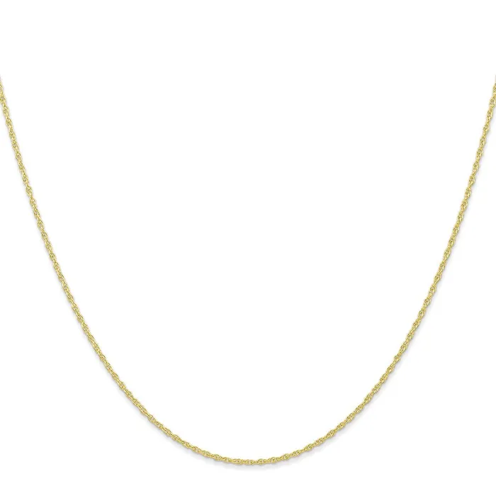 QGold 10K Yellow Gold 95mm Carded Cable Rope Chain Necklace Necklaces QGold 10K Yellow Gold 95mm Carded Cable Rope Chain Necklace Necklaces