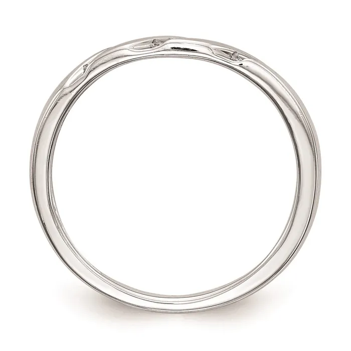Rings 14K White Gold Complete Real Diamond Trio Ladies Wedding Band Goldiacom