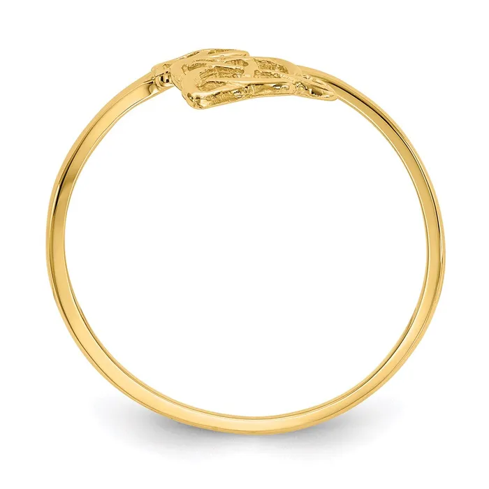 Rings 14K Yellow Gold Polished Celtic Knot Ring Goldia