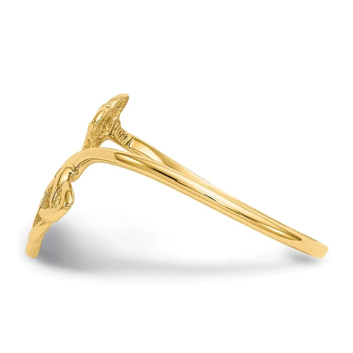 Rings 14K Yellow Gold Polished Celtic Knot Ring Goldia