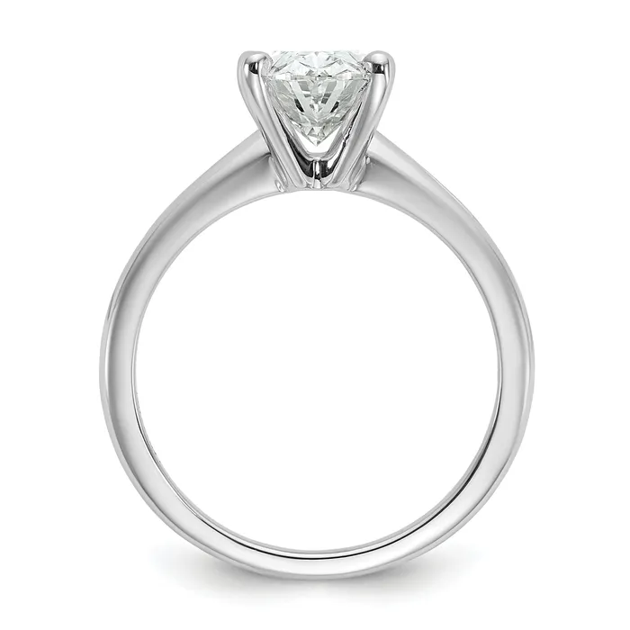 Rings Goldia 14k White Gold 2 Ct Lab Grown Diamond VSSI G Oval Solitare Engagement Ring
