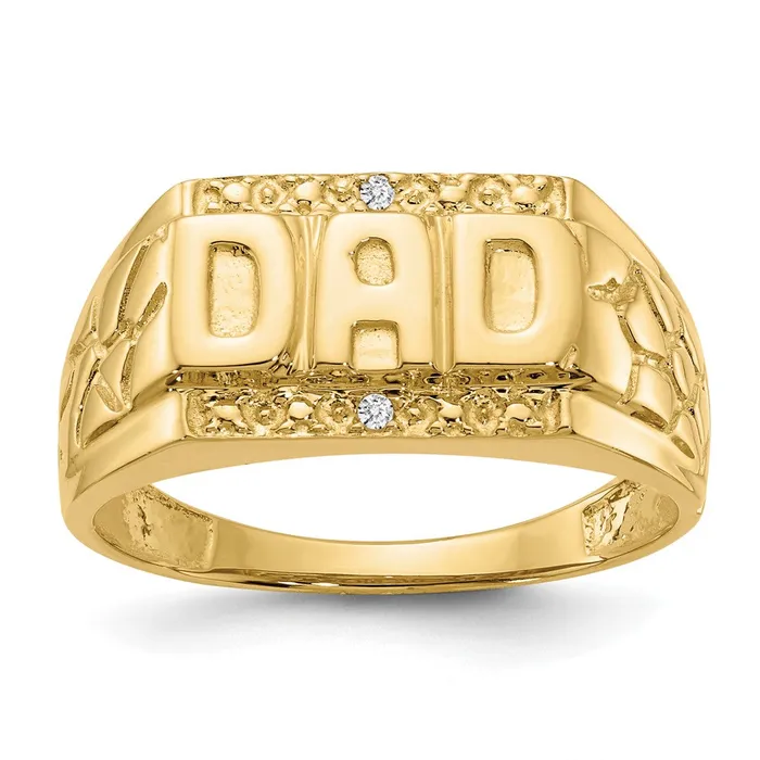 Rings Goldia 14k Yellow Gold VS Diamond mens ring