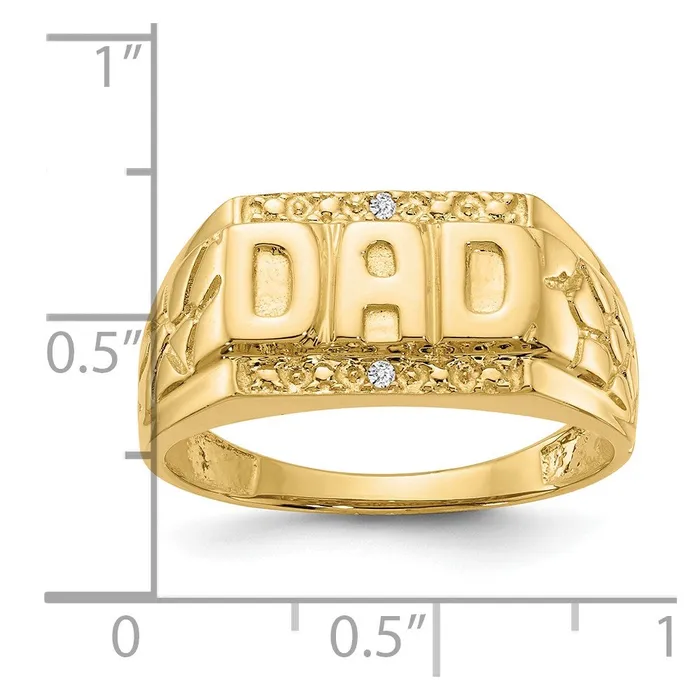 Rings Goldia 14k Yellow Gold VS Diamond mens ring