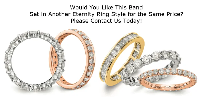 Rings Goldiacom 20 Ct Natural Diamond Womens Eternity Anniversary Wedding Band Ring in 14k Rose Pink Gold