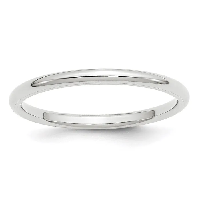 Rings Goldia Solid 10K White Gold 2mm Standard Comfort Fit MensWomens Wedding Band Ring Size 125 Rings Goldia Solid 10K White Gold 2mm Standard Comfort Fit MensWomens Wedding Band Ring Size 125