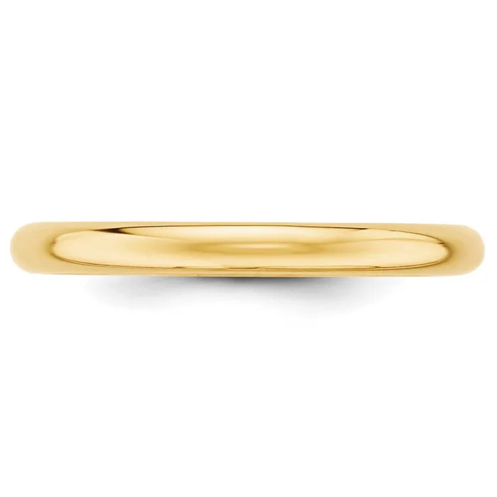 Rings Goldia Solid 10K Yellow Gold 25mm Half Round MensWomens Wedding Band Ring Size 45 Rings Goldia Solid 10K Yellow Gold 25mm Half Round MensWomens Wedding Band Ring Size 45