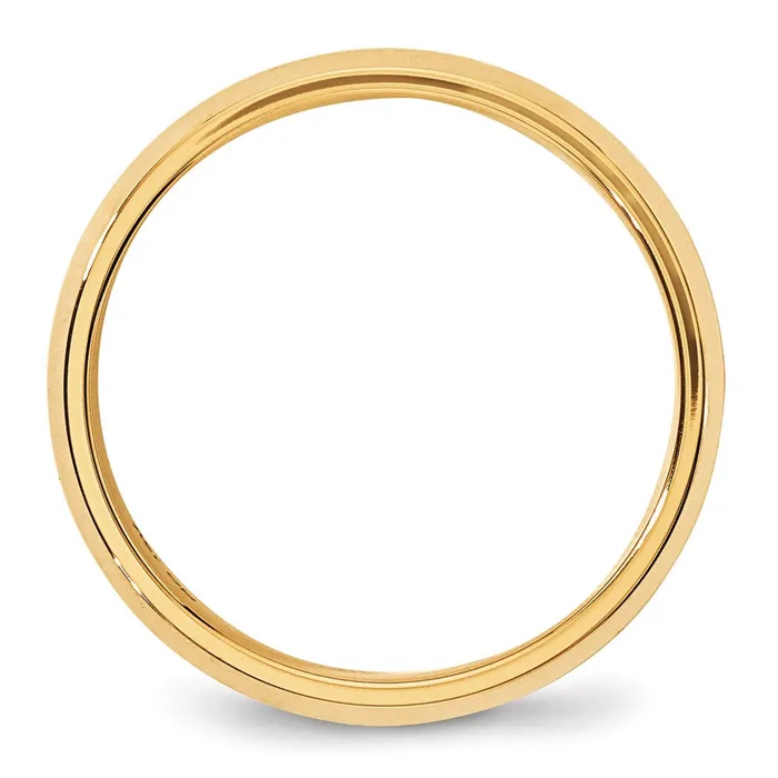 Rings Goldia Solid 10K Yellow Gold 6mm Bevel Edge Comfort Fit MensWomens Wedding Band Ring Size 45 Rings Goldia Solid 10K Yellow Gold 6mm Bevel Edge Comfort Fit MensWomens Wedding Band Ring Size 45