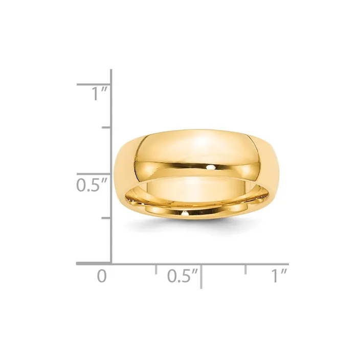 Rings Goldia Solid 10K Yellow Gold 7mm Comfort Fit MensWomens Wedding Band Ring Size 9 Rings Goldia Solid 10K Yellow Gold 7mm Comfort Fit MensWomens Wedding Band Ring Size 9