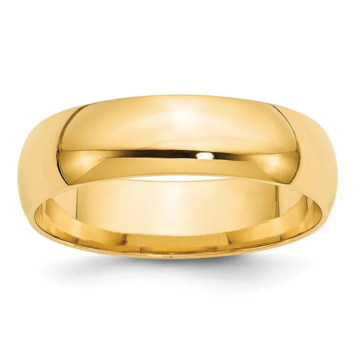 Rings Goldia Solid 14K Yellow Gold 6mm Light Weight Comfort Fit MensWomens Wedding Band Ring Size 5 Rings Goldia Solid 14K Yellow Gold 6mm Light Weight Comfort Fit MensWomens Wedding Band Ring Size 5