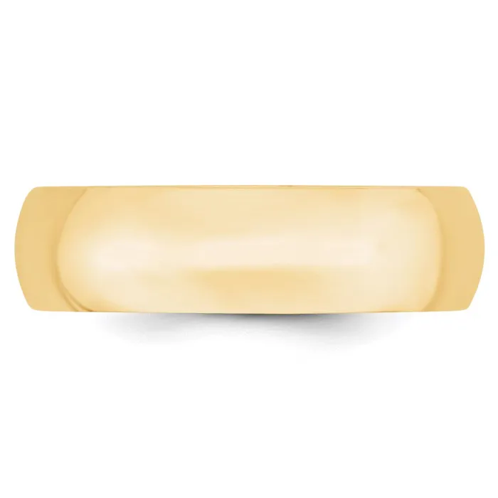 Rings Goldia Solid 14K Yellow Gold 6mm Light Weight Comfort Fit MensWomens Wedding Band Ring Size 5 Rings Goldia Solid 14K Yellow Gold 6mm Light Weight Comfort Fit MensWomens Wedding Band Ring Size 5