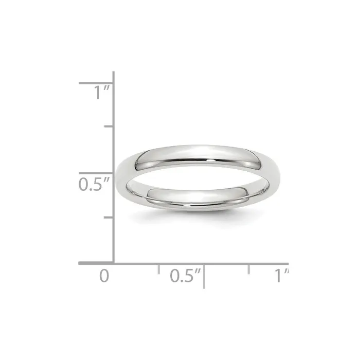 Rings Goldia Solid 14K Yellow Gold White Gold 3mm Comfort Fit MensWomens Wedding Band Ring Size 95 Rings Goldia Solid 14K Yellow Gold White Gold 3mm Comfort Fit MensWomens Wedding Band Ring Size 95