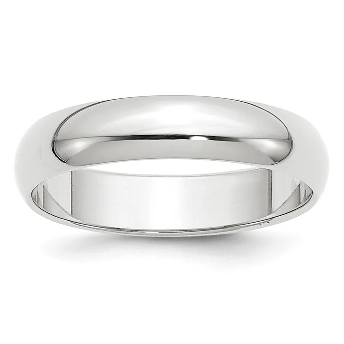 Rings Goldia Solid 14K Yellow Gold White Gold 5mm HalfRound MensWomens Wedding Band Ring Size 5 Rings Goldia Solid 14K Yellow Gold White Gold 5mm HalfRound MensWomens Wedding Band Ring Size 5