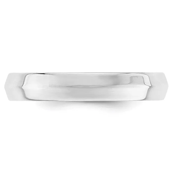 Rings Goldia Solid 18K White Gold 4mm Knife Edge Comfort Fit MensWomens Wedding Band Ring Size 11 Rings Goldia Solid 18K White Gold 4mm Knife Edge Comfort Fit MensWomens Wedding Band Ring Size 11