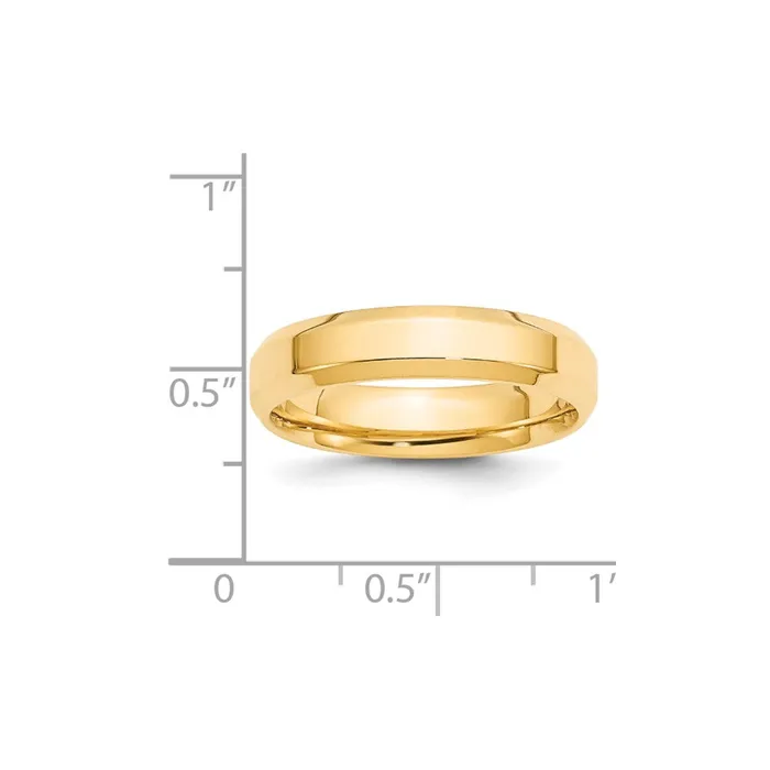 Rings Goldia Solid 18K Yellow Gold 5mm Bevel Edge Comfort Fit MensWomens Wedding Band Ring Size 45 Rings Goldia Solid 18K Yellow Gold 5mm Bevel Edge Comfort Fit MensWomens Wedding Band Ring Size 45
