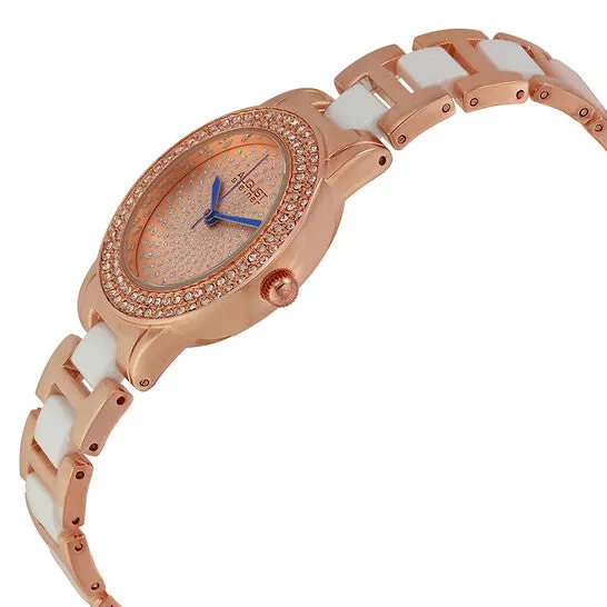 Rings JMS always Original August Steiner Crystal Glitz Rose GoldTone and White Ceramic Ladies Watch AS8052RG Rings JMS always Original August Steiner Crystal Glitz Rose GoldTone and White Ceramic Ladies Watch AS8052RG