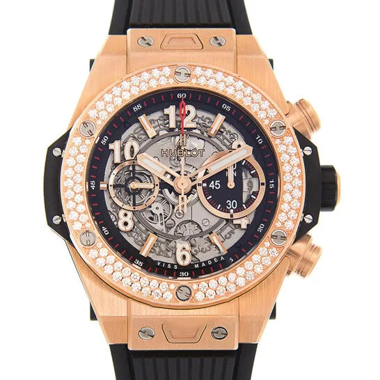 Rings JMS always Original Hublot Big Bang Unico King Gold Dial Silver Automatic Mens Watch 411OX1180RX1104 Rings JMS always Original Hublot Big Bang Unico King Gold Dial Silver Automatic Mens Watch 411OX1180RX1104