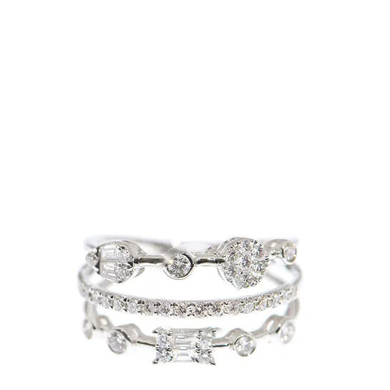 Rings JMS always Original New J Collection Ring W Diamond 2 Cdibag 004 Ct37 Rddi 048 Ct2 Tpditapa 004 Ct18kw 326 Gm 18kt White Gold Silver Rings JMS always Original New J Collection Ring W Diamond 2 Cdibag 004 Ct37 Rddi 048 Ct2 Tpditapa 004 Ct18kw 326 Gm 18kt White Gold Silver