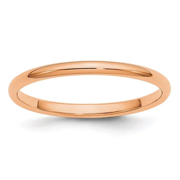 Rings Solid 10K Yellow Gold Rose Gold 2mm HalfRound Wedding MensWomens Wedding Band Ring Size 7 Goldia Rings Solid 10K Yellow Gold Rose Gold 2mm HalfRound Wedding MensWomens Wedding Band Ring Size 7 Goldia