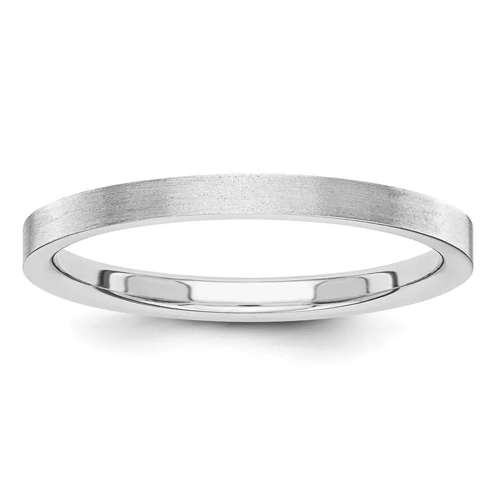 Rings Solid 10K Yellow Gold White Gold 2mm Flat Satin MensWomens Wedding Band Ring Size 75 Goldia Rings Solid 10K Yellow Gold White Gold 2mm Flat Satin MensWomens Wedding Band Ring Size 75 Goldia