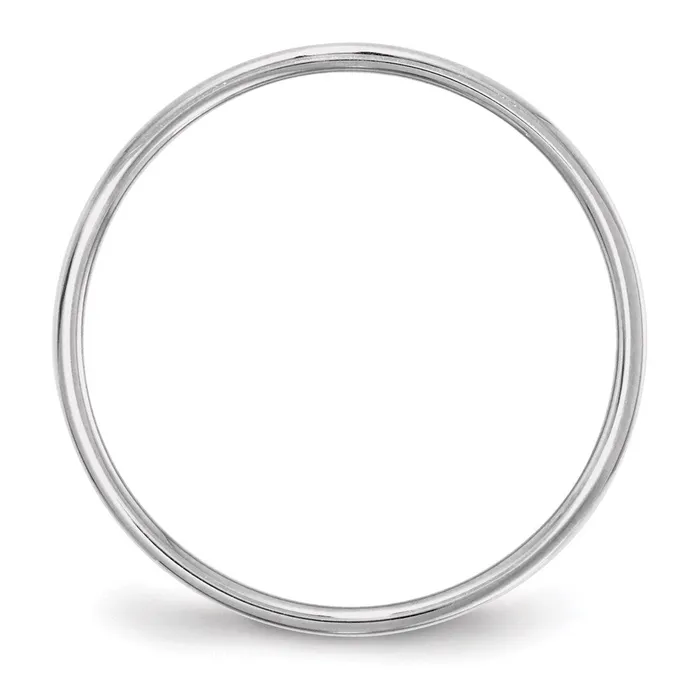 Rings Solid 14K White Gold 5mm Light Weight Flat MensWomens Wedding Band Ring Size 45 Goldia Rings Solid 14K White Gold 5mm Light Weight Flat MensWomens Wedding Band Ring Size 45 Goldia