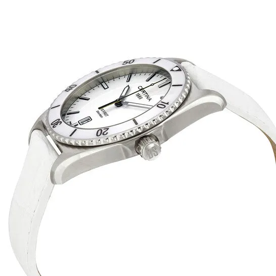 Watches JMS always Original Certina DS First Ceramic Genuine White Leather Mens Quartz Watch C0144101601100 Watches JMS always Original Certina DS First Ceramic Genuine White Leather Mens Quartz Watch C0144101601100