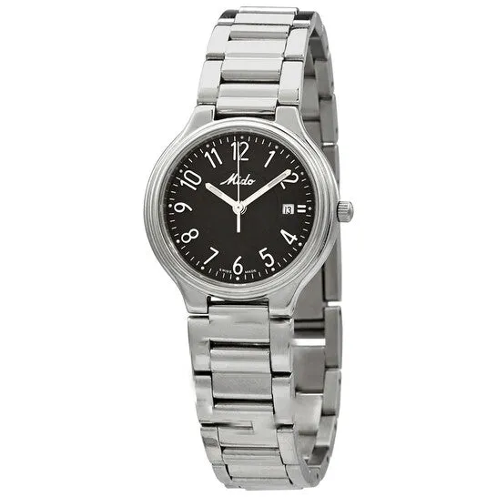 Watches JMS always Original Mido Quartz Black Dial Ladies Watch M40544381 Watches JMS always Original Mido Quartz Black Dial Ladies Watch M40544381