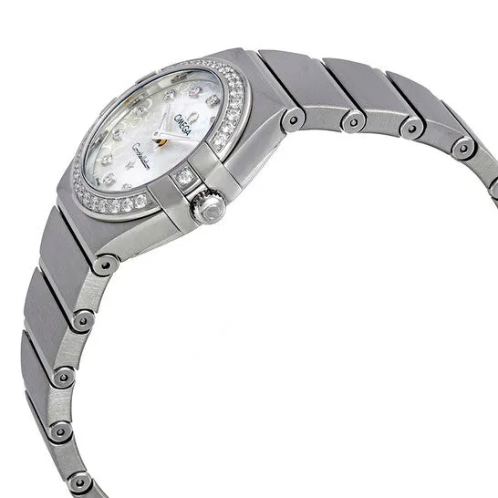 Watches JMS always Original Omega Constellation Mother of Pearl Diamond Dial Ladies Watch 12315246055005 Watches JMS always Original Omega Constellation Mother of Pearl Diamond Dial Ladies Watch 12315246055005