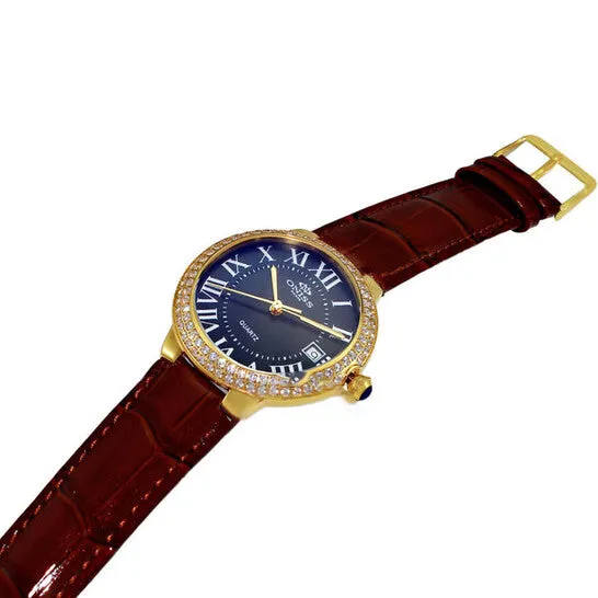 Watches JMS always Original Oniss ON3322L Quartz Crystal Black Dial Ladies Watch ON3322LGBK Watches JMS always Original Oniss ON3322L Quartz Crystal Black Dial Ladies Watch ON3322LGBK