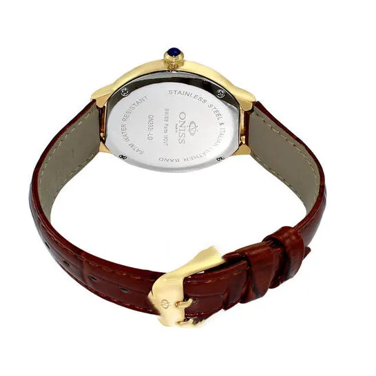 Watches JMS always Original Oniss ON3322L Quartz Crystal Black Dial Ladies Watch ON3322LGBK Watches JMS always Original Oniss ON3322L Quartz Crystal Black Dial Ladies Watch ON3322LGBK