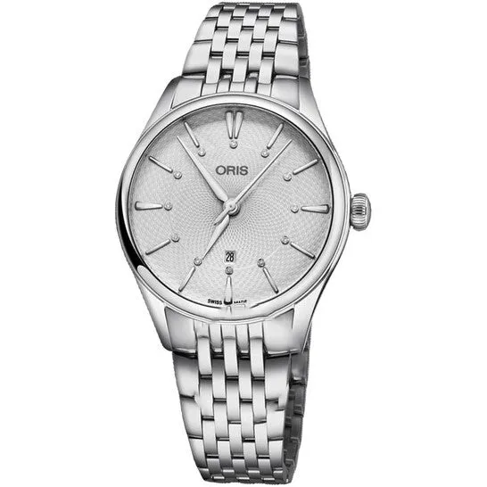 Watches JMS always Original Oris Artelier Automatic Diamond Silver Dial Ladies Watch 01 561 7724 405107 8 17 79 Watches JMS always Original Oris Artelier Automatic Diamond Silver Dial Ladies Watch 01 561 7724 405107 8 17 79