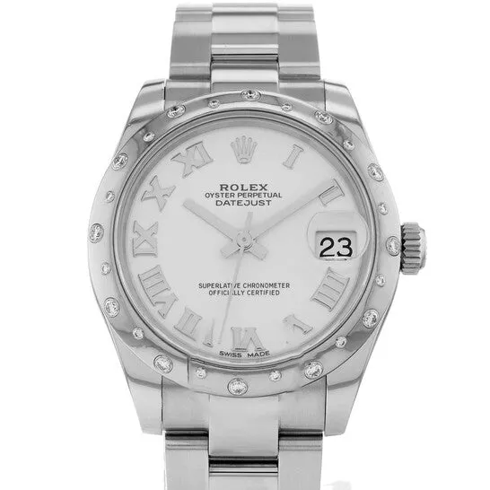 Watches JMS always Original Preowned Rolex Datejust 31 Automatic Chronometer Diamond White Dial Ladies Watch 178344 WRO Watches JMS always Original Preowned Rolex Datejust 31 Automatic Chronometer Diamond White Dial Ladies Watch 178344 WRO