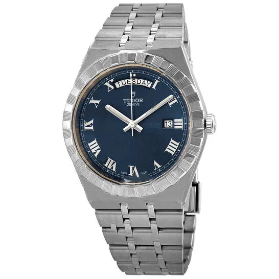 Watches JMS always Original Tudor Royal Automatic Blue Dial 41 mm Watch M286000005