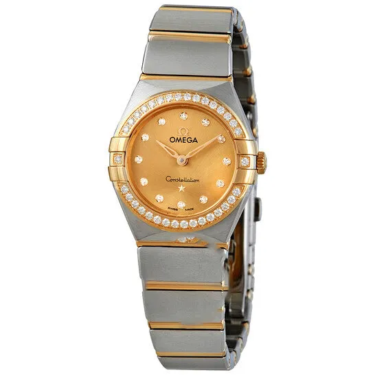 Watches Original Omega Constellation Quartz Diamond Champagne Dial Ladies Watch 13125256058001 JMS always Watches Original Omega Constellation Quartz Diamond Champagne Dial Ladies Watch 13125256058001 JMS always