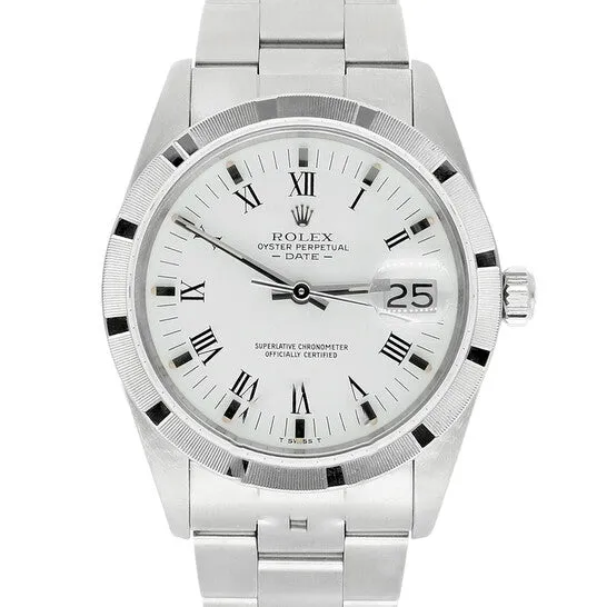 Watches Original Preowned Rolex Date Automatic White Dial Unisex Watch 15010 JMS always Watches Original Preowned Rolex Date Automatic White Dial Unisex Watch 15010 JMS always